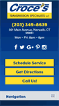 Mobile Screenshot of crocestrans.com